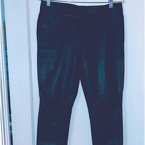 Womens faux leather black Mother pants “The Muse” size 28 skinny leg